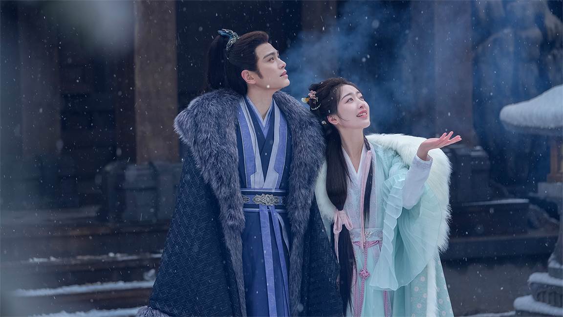 丁禹兮、鄧恩熙《長樂曲》先婚後愛一同破獲懸案。（圖／中天娛樂台提供）