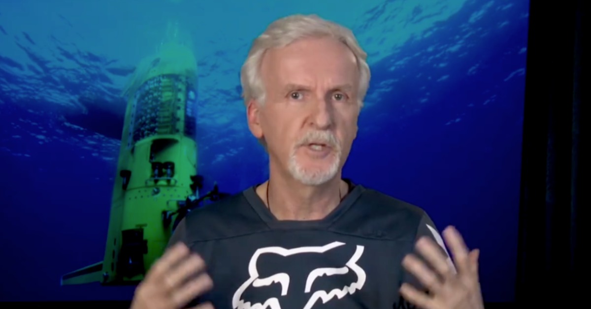 名導詹姆斯卡麥隆開轟Netflix作品沒資格角逐奧斯卡。（圖／翻攝自詹姆斯卡麥隆Instagram）