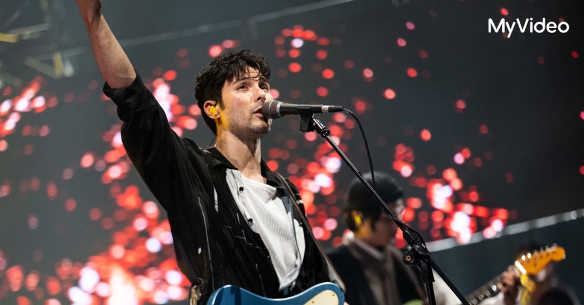 新科金鐘影帝鳳小岳組團「鳳小岳&壓克力柿子」登《樂團祭》。（圖／台灣大哥大MyVideo提供）