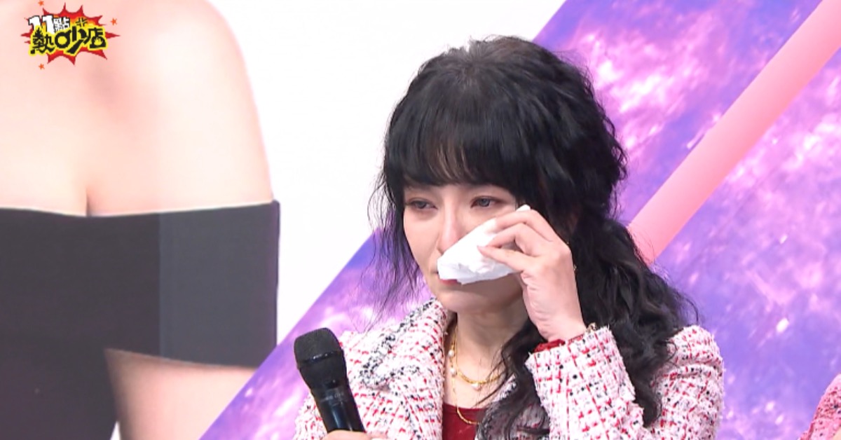 唐綺陽錄影當天適逢生日，兩度落下感動淚水。（圖／TVBS提供）