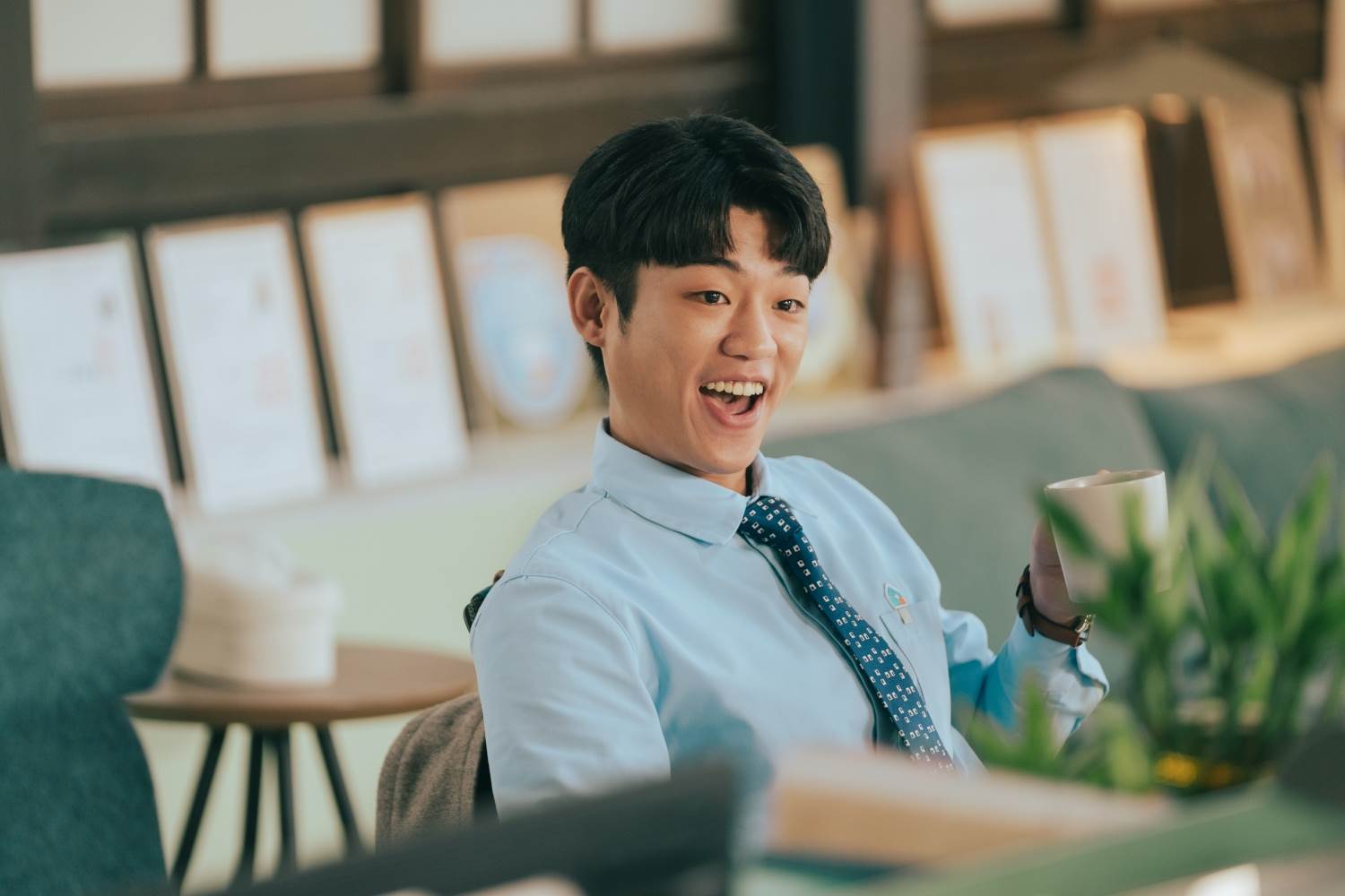 謝章穎飾演唐宇林（小林），展現「討喜不油膩」的演技。(圖／公視台語台提供)