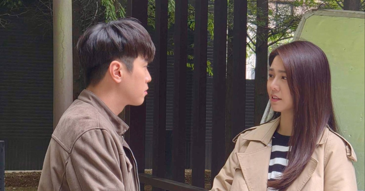 白家綺救火《好運來》，與老公吳東諺演亡命鴛鴦。（圖／民視提供）