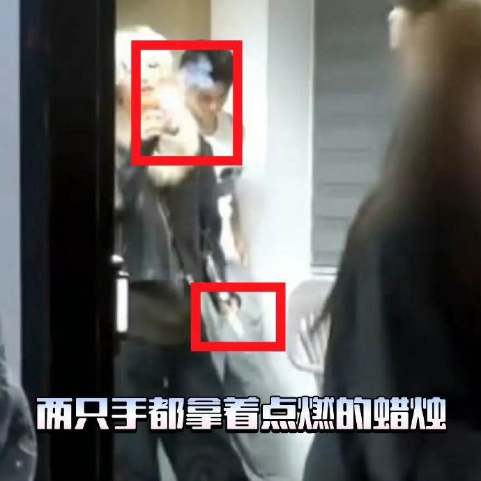 男團RIIZE成員元彬爆出抽菸，粉絲截圖證明是在點生日蛋糕的蠟燭。（圖／翻攝自微博）