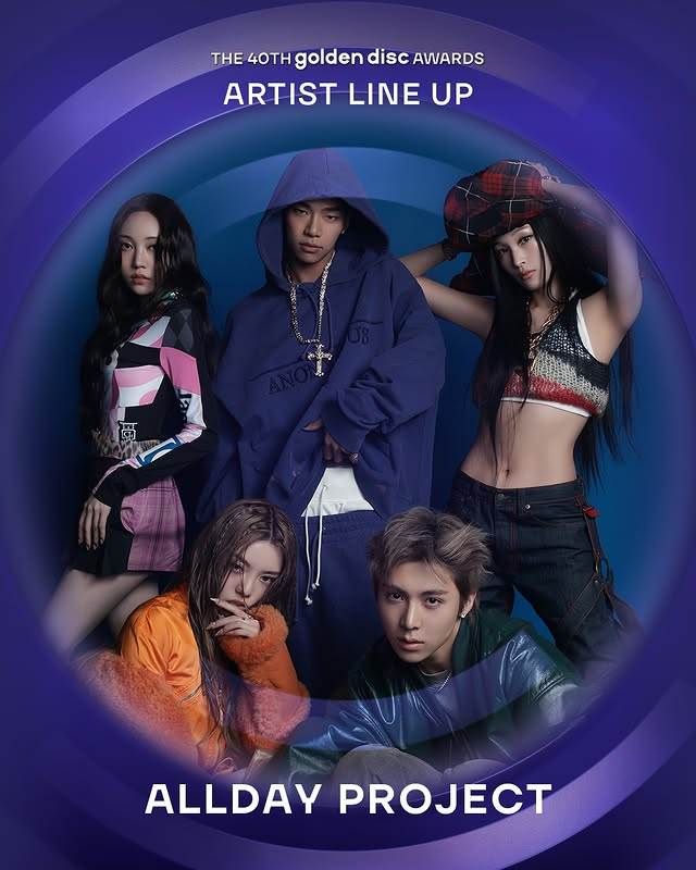 金唱片卡司強大，新血ALLDAY PROJECT、CORTIS都在名單內。（圖／翻攝自金唱片IG）