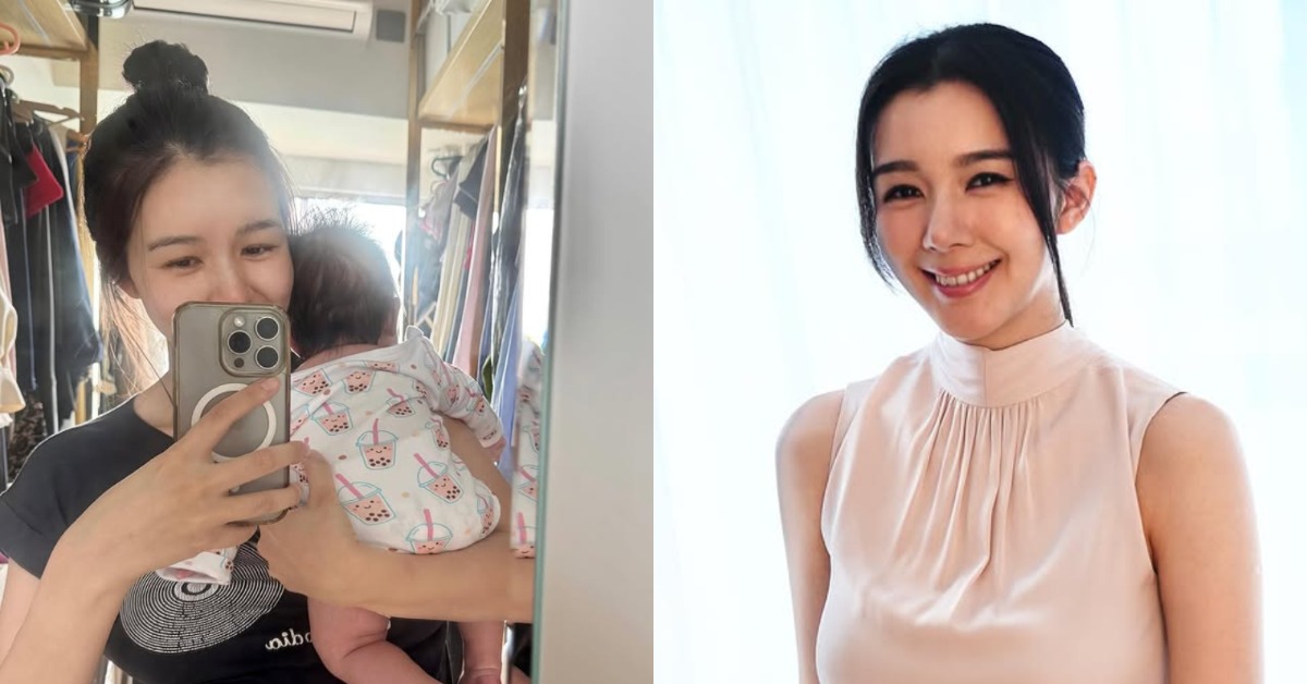 剛升格新手媽媽的女星麥明詩，發聲可以幫忙受災戶帶孩子。（圖／翻攝自麥明詩 IG）