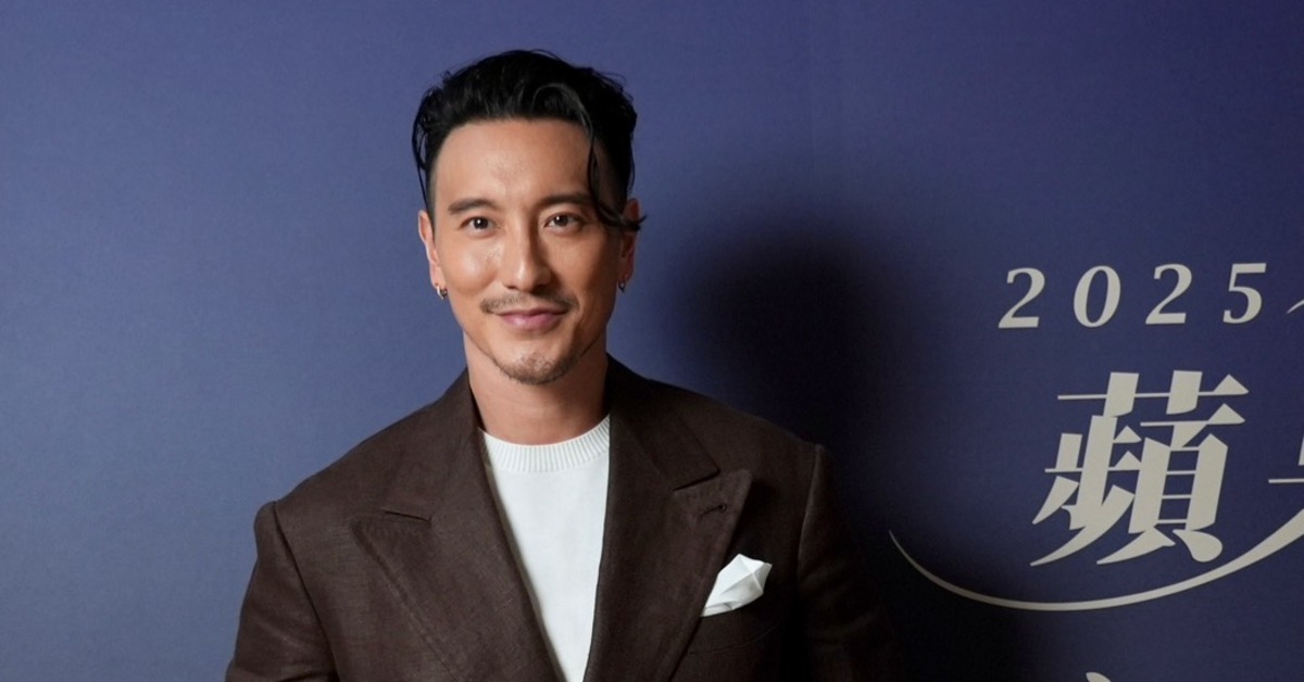 藝人王陽明今日出席活動。（圖／蘋果愛美獎提供）