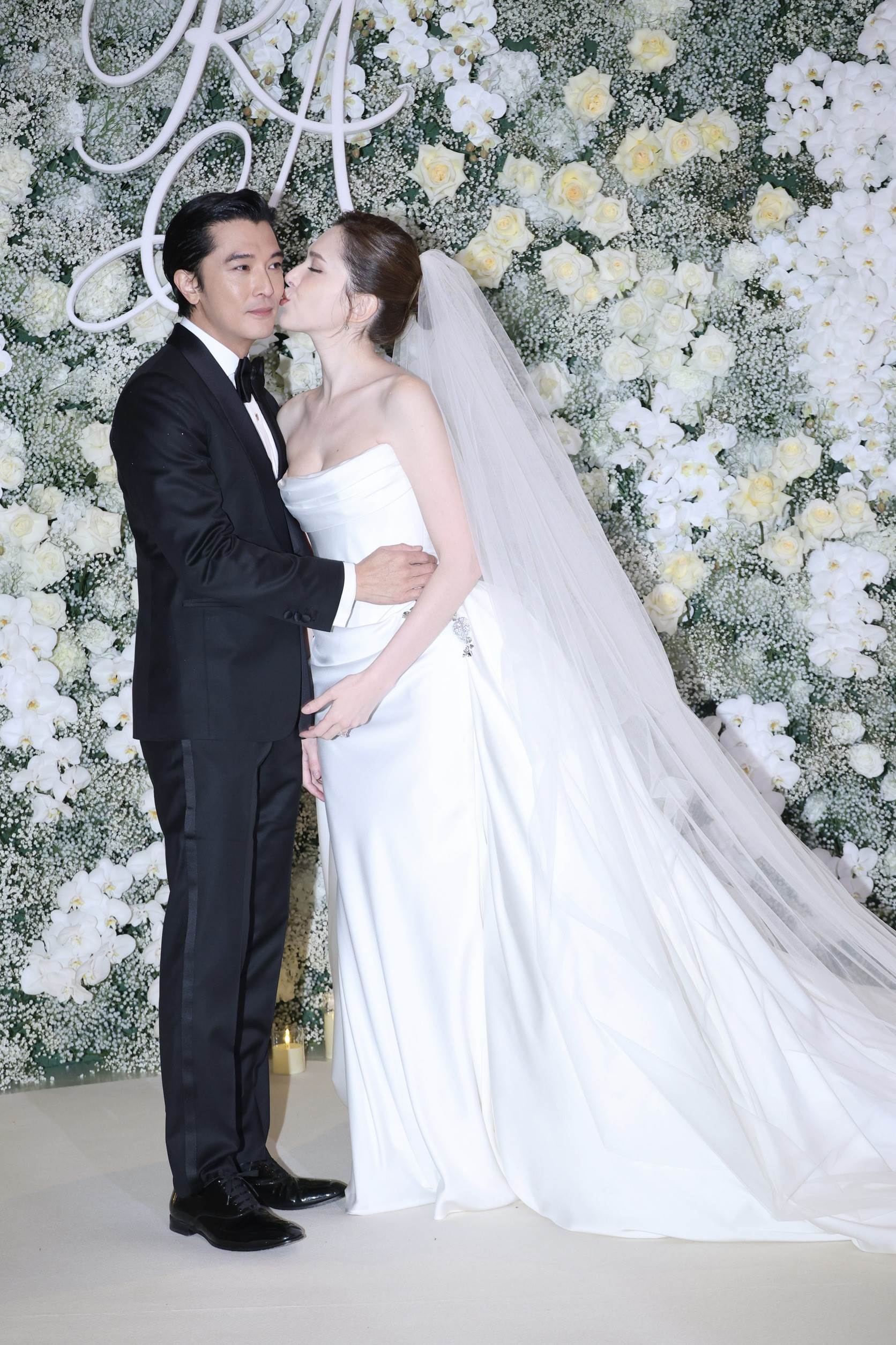 邱澤、許瑋甯甜蜜露面。（圖／東森娛樂）