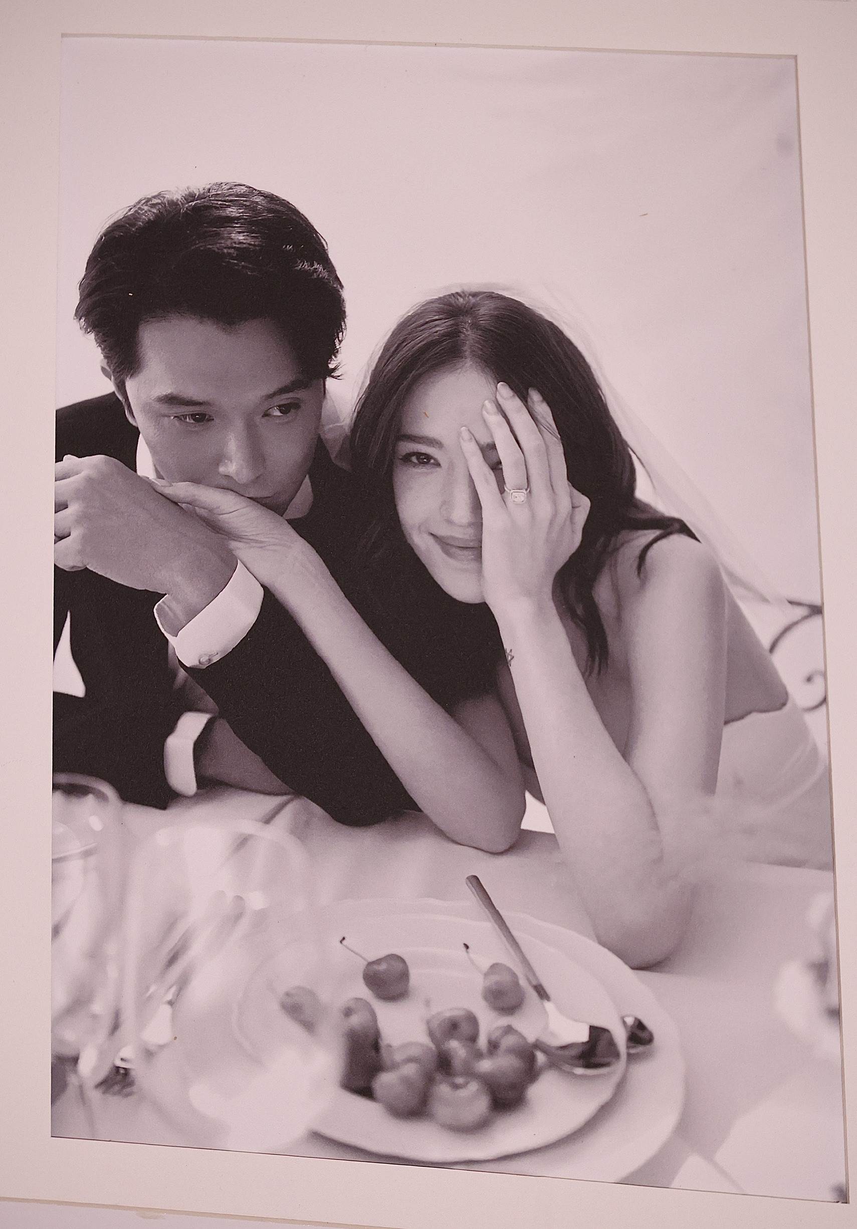 邱澤曝光兩人的婚戒巧思。（圖／東森娛樂）