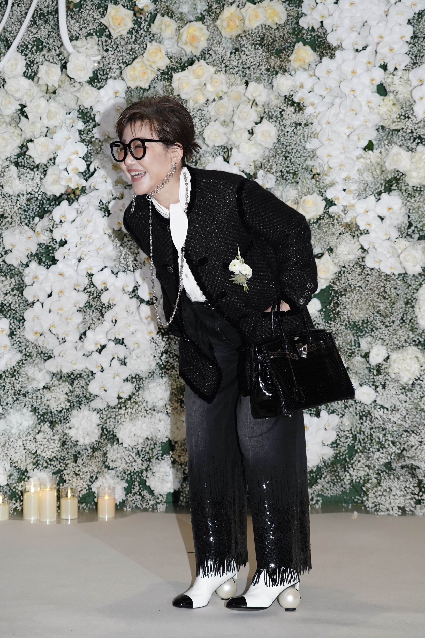 藍心湄公開邱澤、許瑋甯登記當天的趣事。（圖／東森娛樂）