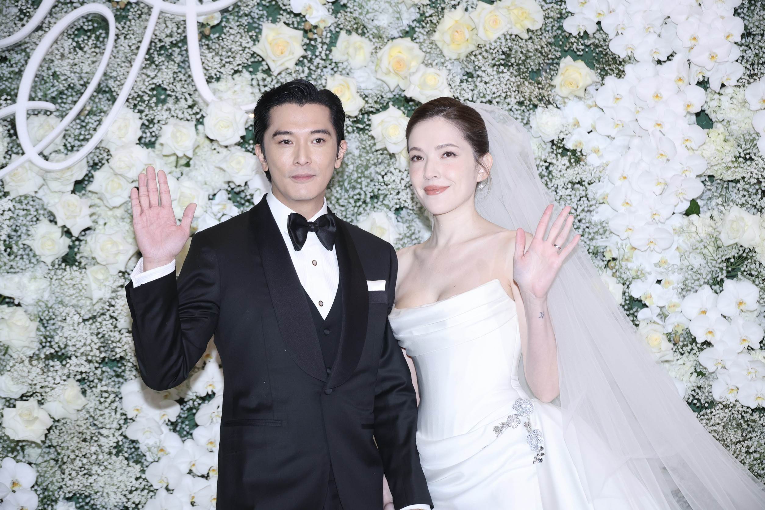 邱澤與許瑋甯28日舉行世紀婚宴。（圖／東森娛樂）