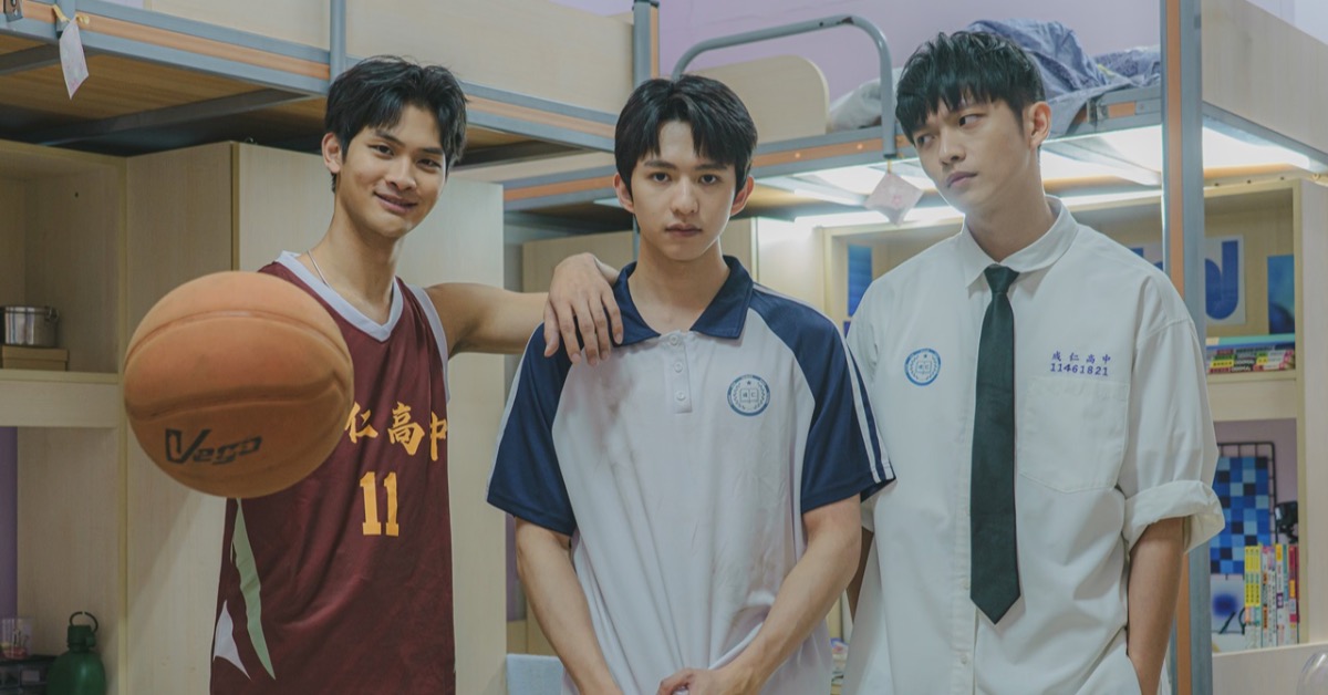 夏浦洋(左起)、沈駿、林輝瑝參與《成仁高中偵探社》。（圖／小公視提供）