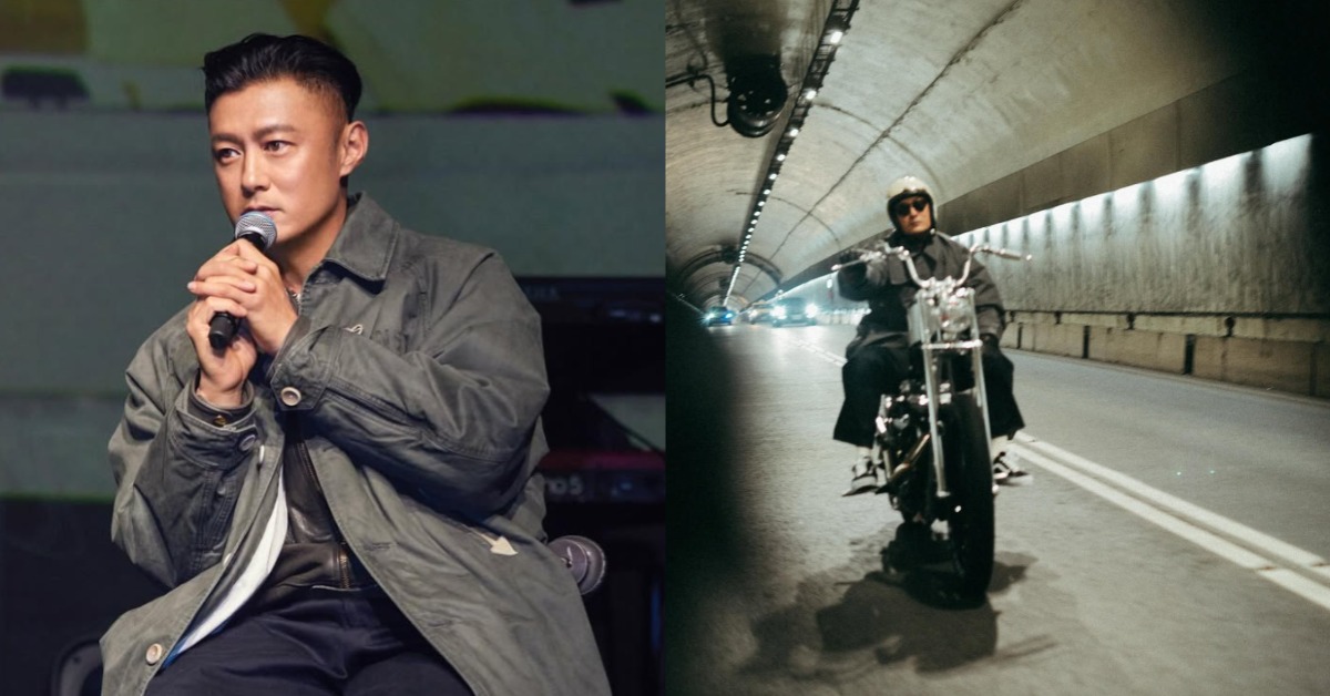 余文樂敏感時機曬騎重機照被炎上。（圖／翻攝自余文樂Instagram）