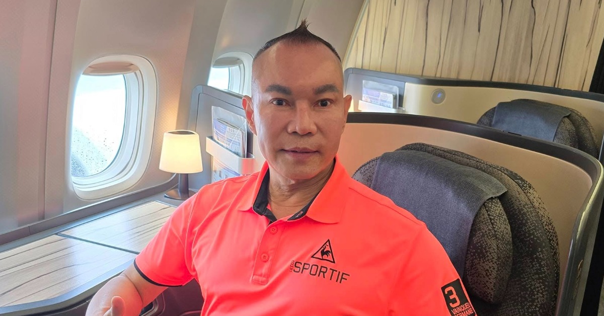 身價逾百億的「吊車大王」胡漢龑。（圖／翻攝啟德機械起重工程-股公司臉書）