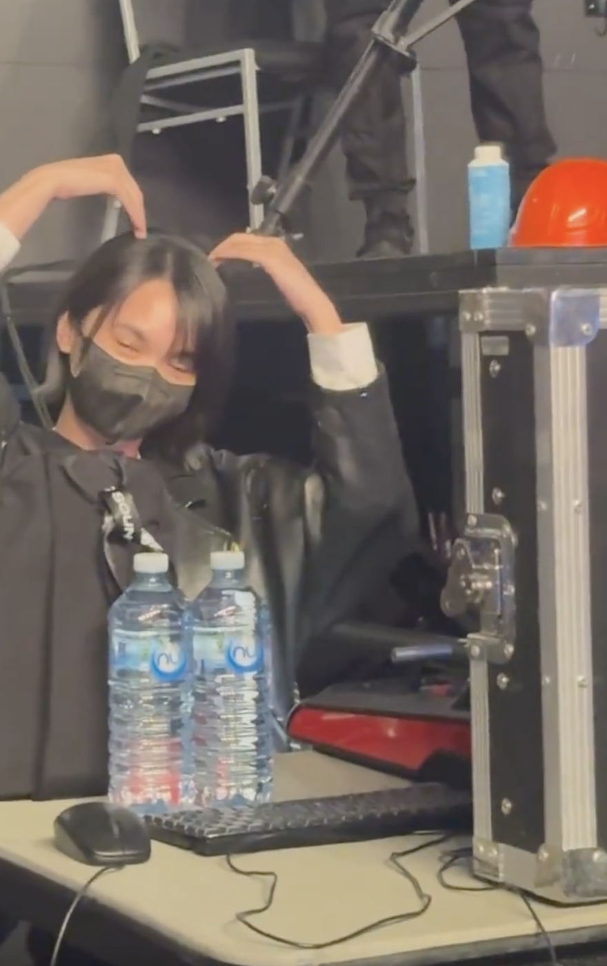 楊丞琳陪老公李榮浩巡演。（圖／翻攝自微博）