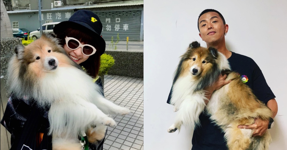 峮峮昨（28）日貼出的照片疑似與小鬼是「同款」。（圖／翻攝自小鬼、峮峮IG）