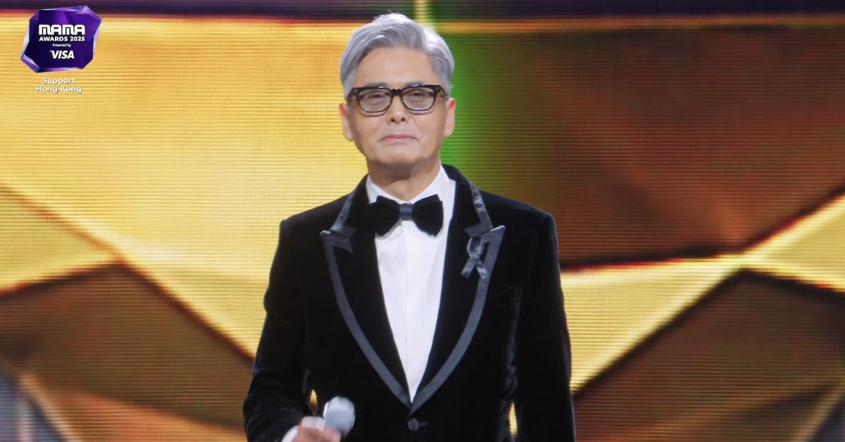 《2025 MAMA》周潤發壓軸擔任頒獎人。（圖／翻攝自Mnet Plus）