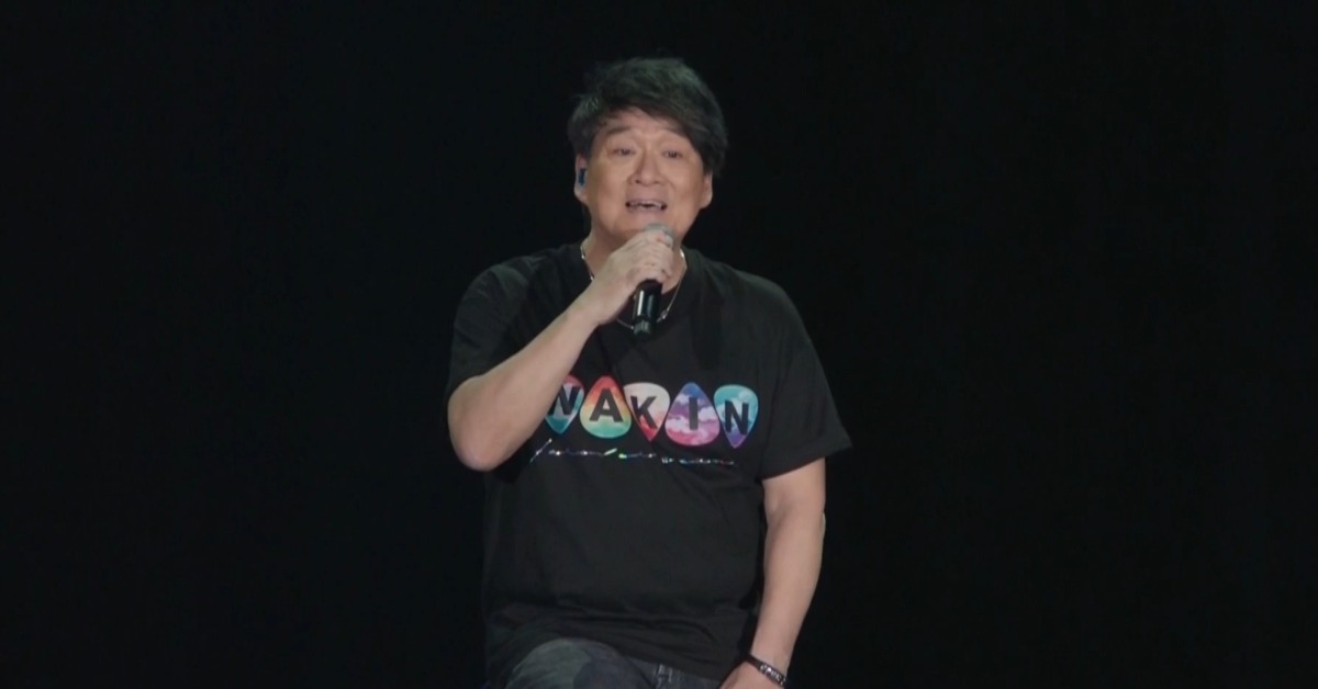 周華健高雄開唱，一口氣演唱超過25首經典歌曲。（圖／東森新聞）