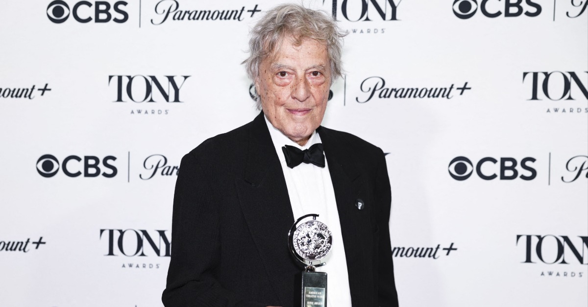 英國劇作家史托巴德（Tom Stoppard）以88歲高齡過世。（圖／路透社）
