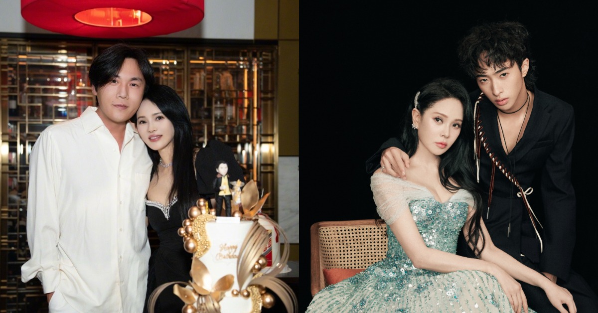 庾恩利合體繼父秦昊首次登上綜藝節目，伊能靜也曝光內幕。（圖／翻攝自伊能靜、庾恩利工作室微博）