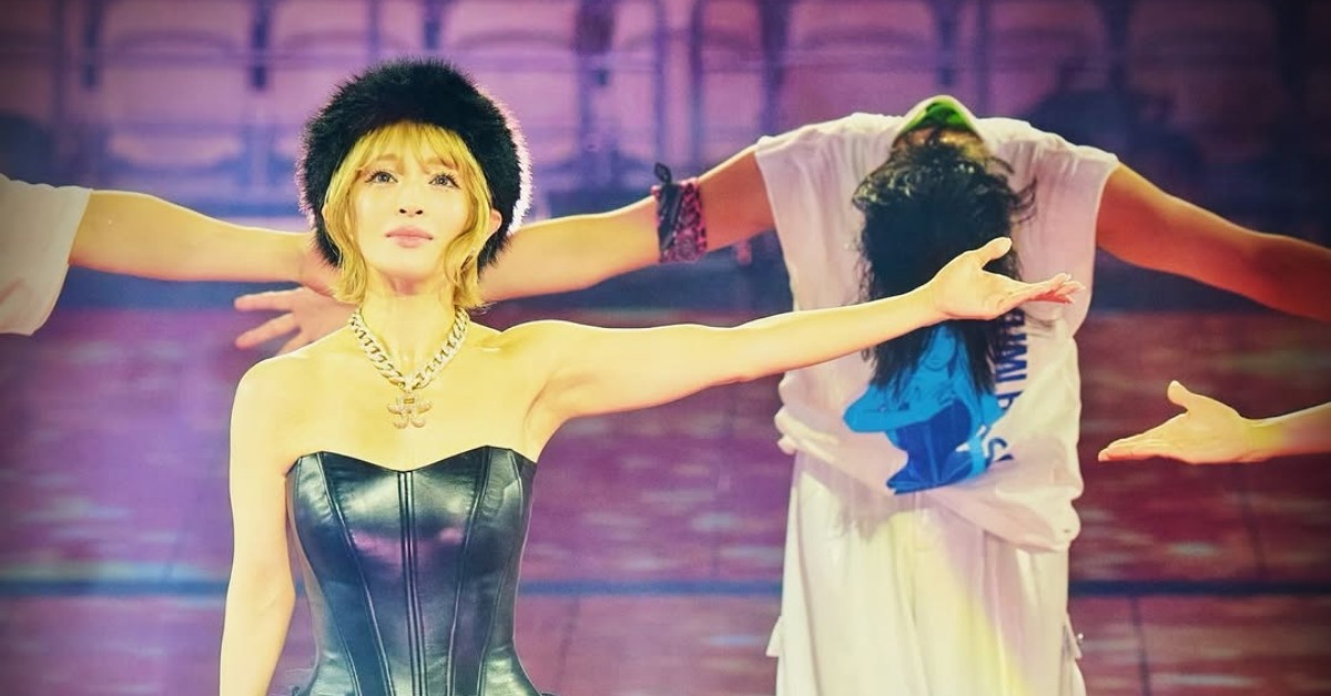 日本天后濱崎步錄製無人演唱會。（圖／翻攝自濱崎步IG）