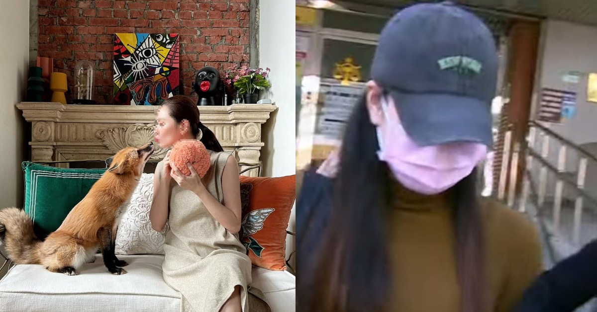 前伊林名模蕭瑋葶涉與兄嫂侵占「身障關懷協會」逾億元善款，士林地院裁定500萬元交保。她今日在家屬與友人陪同下步出法院。（圖／翻攝自蕭瑋葶IG、東森新聞）