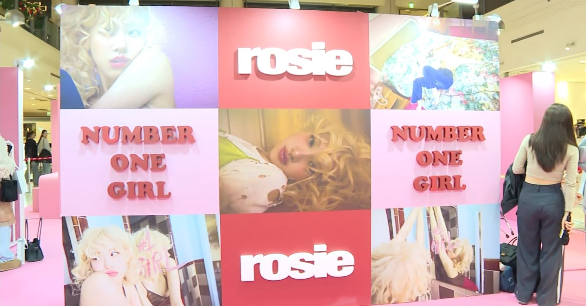 ROSÉ快閃店正式登陸台北，2日至15日在台北東區百貨登場，作為全球最終站。（圖／東森新聞）