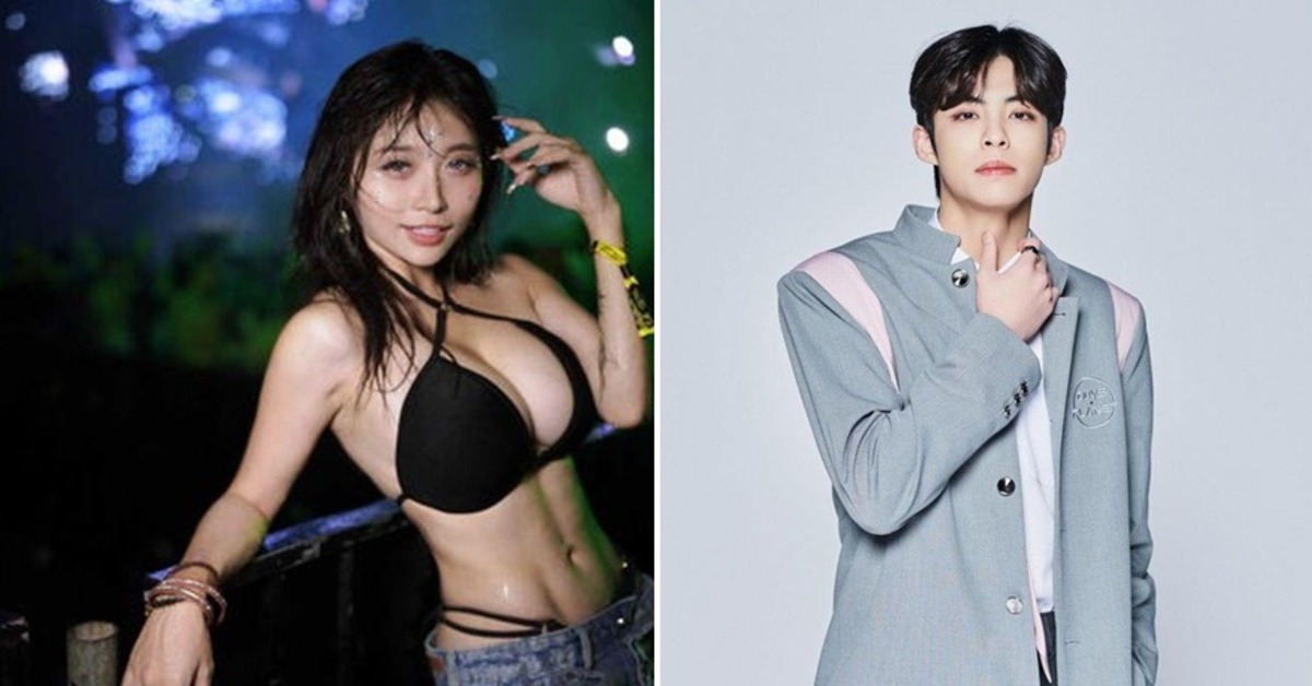 祈錦鈅離婚後，被爆出新歡是小8歲且曾經參加《原子少年》的陳任佑。 （圖／翻攝自祈錦鈅臉書、Boys Planet）