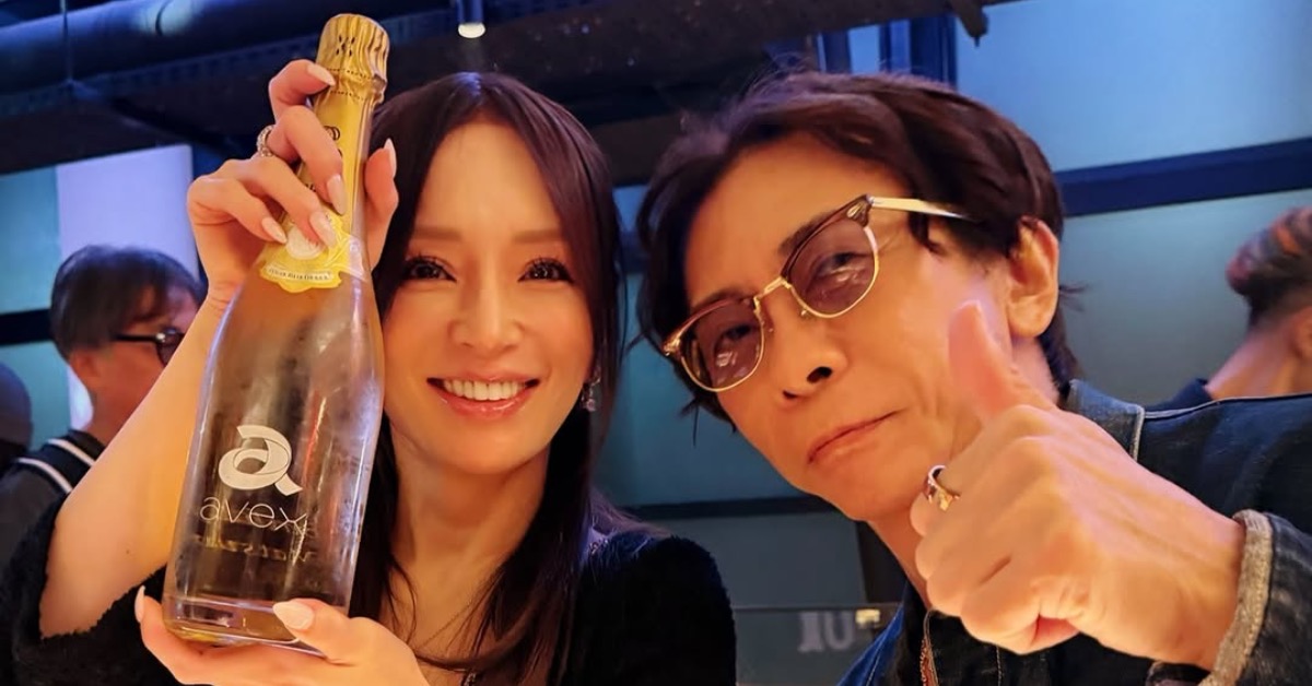 松浦勝人是濱崎步的恩師兼前男友。（圖／翻攝自濱崎步IG）