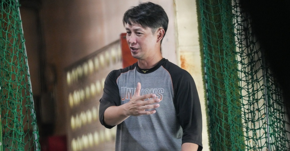 被譽為「護國神捕」前職棒球星，現任統一獅教練高志綱被爆婚外情。（圖／統一獅提供）