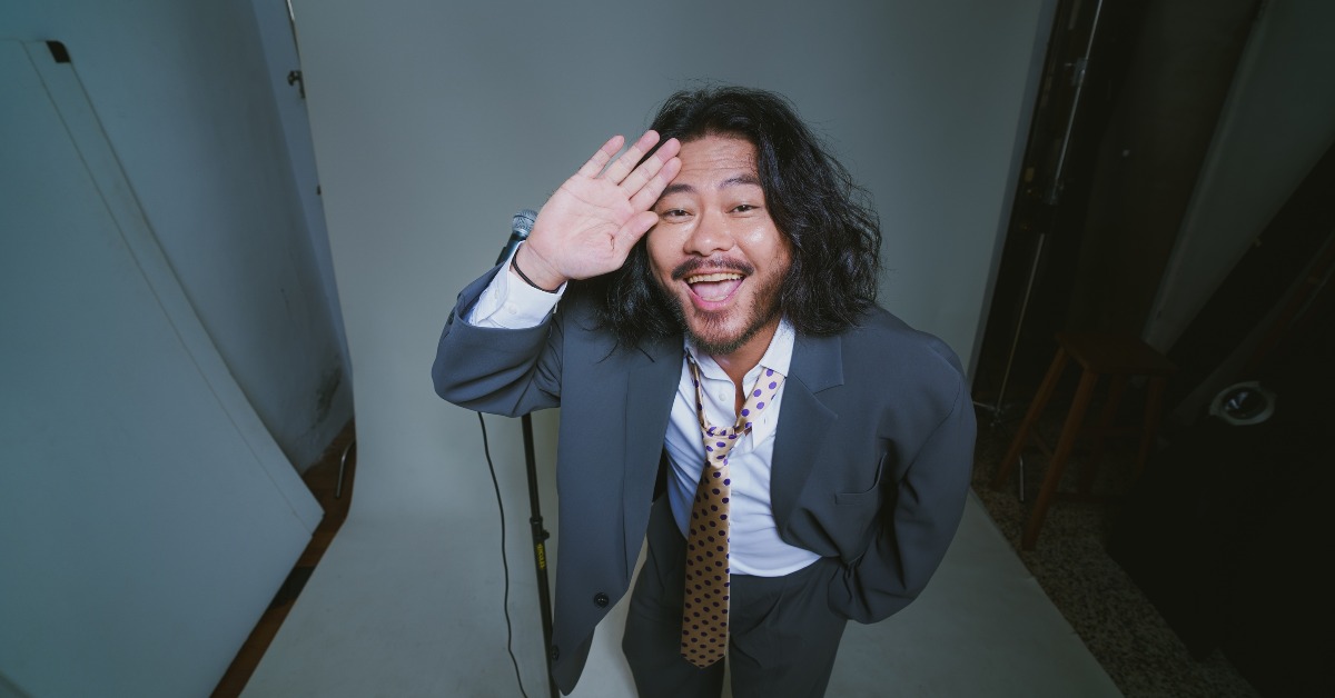 「壯壯」陳彥壯今年以新專場脫口秀開啟全場WTF沉船之旅。（圖／卡米地喜劇俱樂部提供）