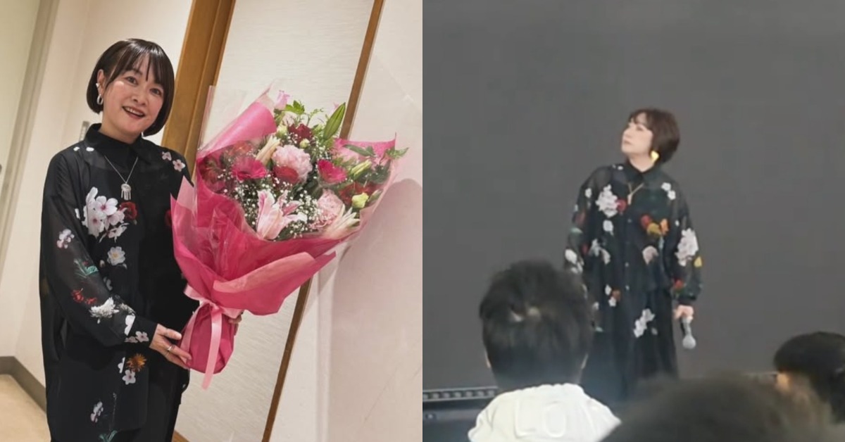 歌手大槻真希在上海演出臨時被請下台。（圖／翻攝自大槻真希 IG、微博）