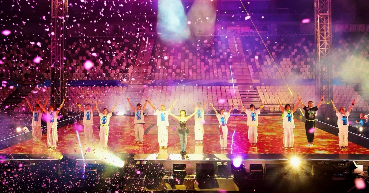 濱崎步堅持在沒有觀眾的舞台完成全場表演。（圖／濱崎步臉書）