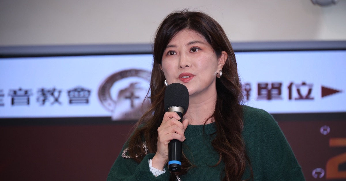 李晶玉今（4）日出席「聖誕文化藝術嘉年華」記者會。（圖／東森娛樂）