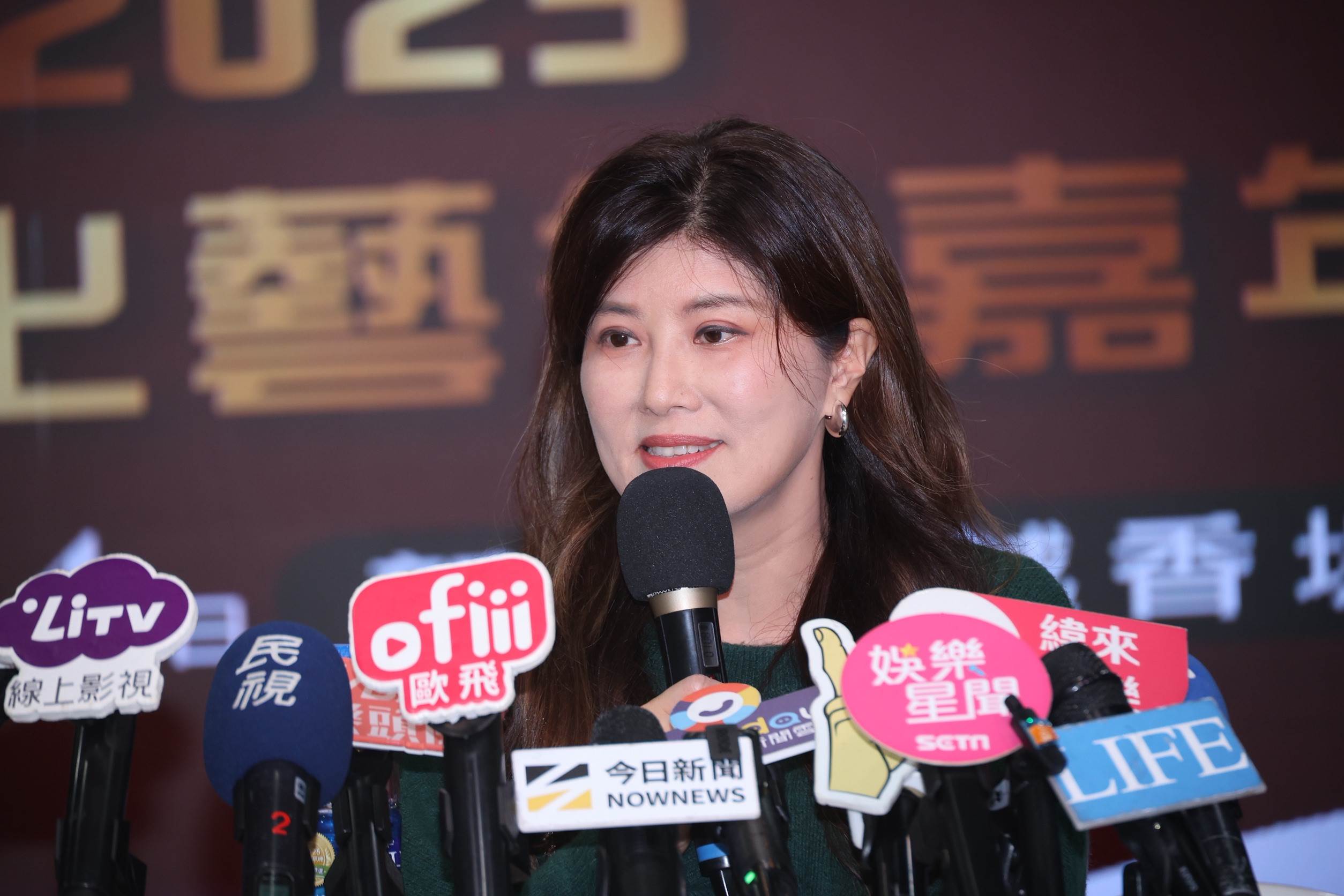 李晶玉心疼老公彭文正遭遇。（圖／東森娛樂）