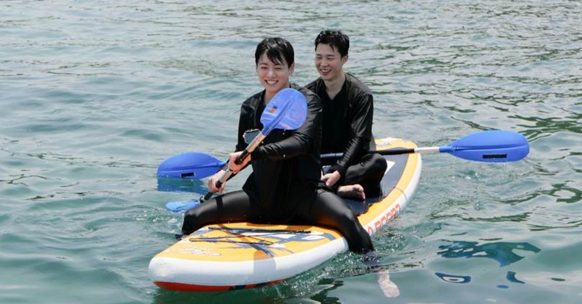 男團BTS（防彈少年團）旅遊實境秀《ARE YOU SURE?!》。（圖／Disney+提供）