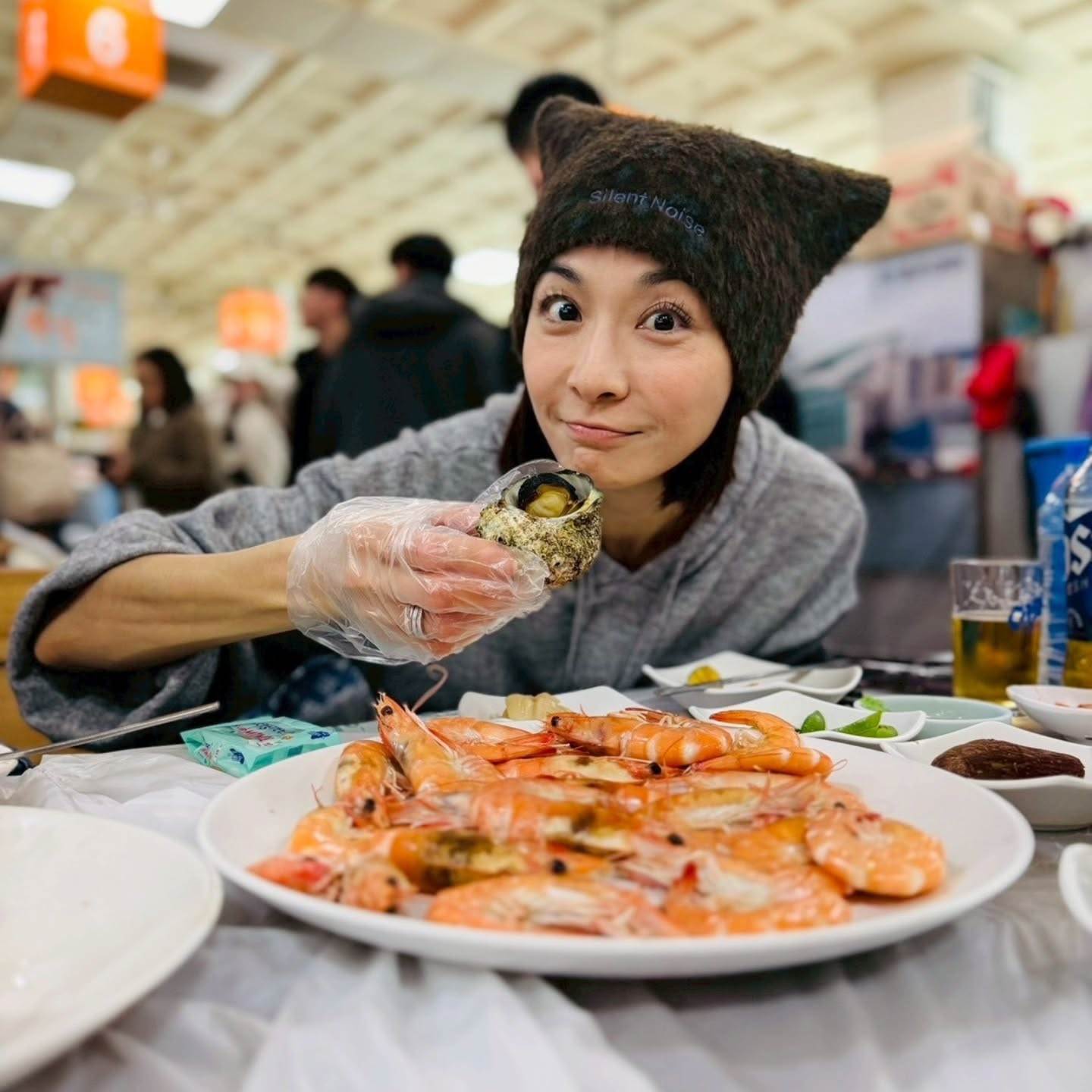 女星江祖平分享去到釜山旅遊的照片。（圖／翻攝自江祖平 Threads）