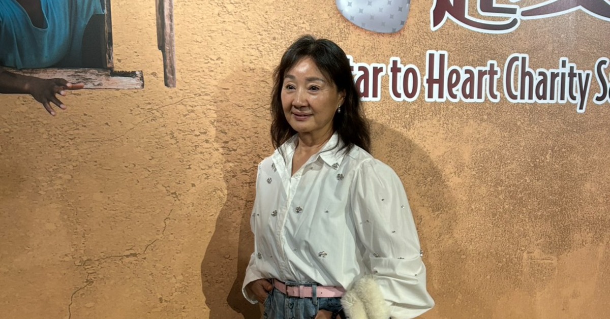 資深女星鮑正芳出席公益活動。（圖／記者陳怡伶攝）
