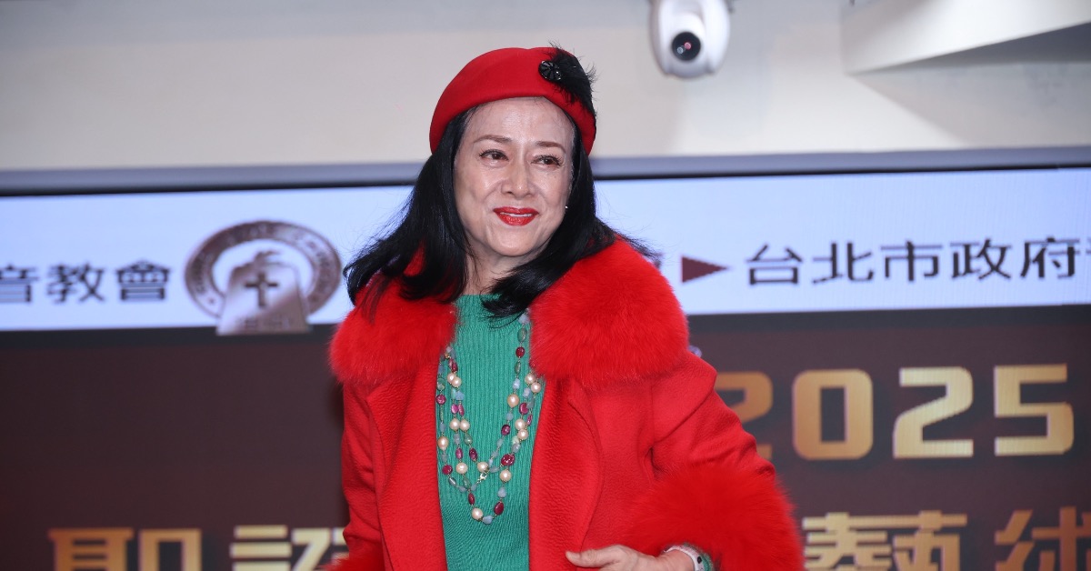 73歲「一代佳人」湯蘭花罕見露面。（圖／東森娛樂）