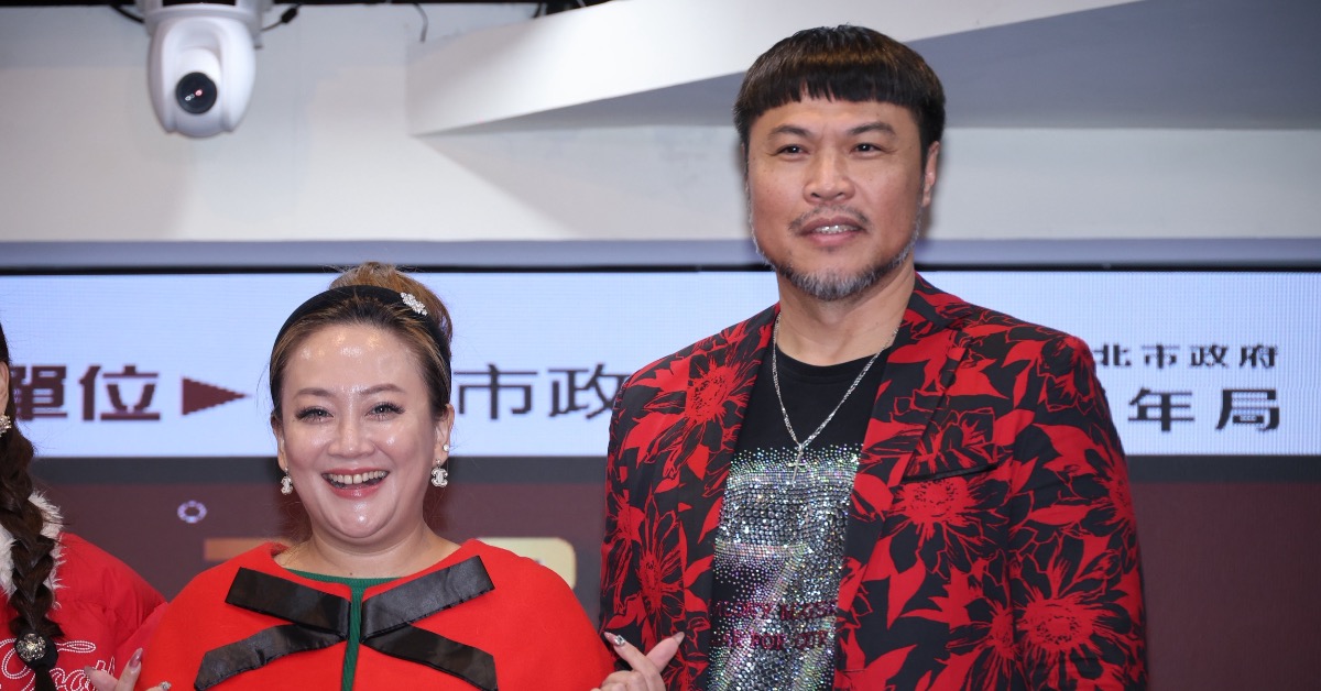 藝人陳致遠、秀琴今（4）日一同現身活動。（圖／東森娛樂）