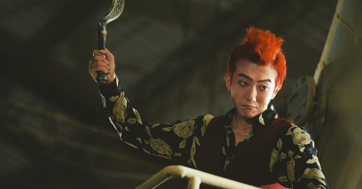 跨年無厘頭荒謬奇幻喜劇《叫我驅魔男神》張懷秋壞上加壞成《角頭》老大高捷外甥。（圖／光盛影業）
