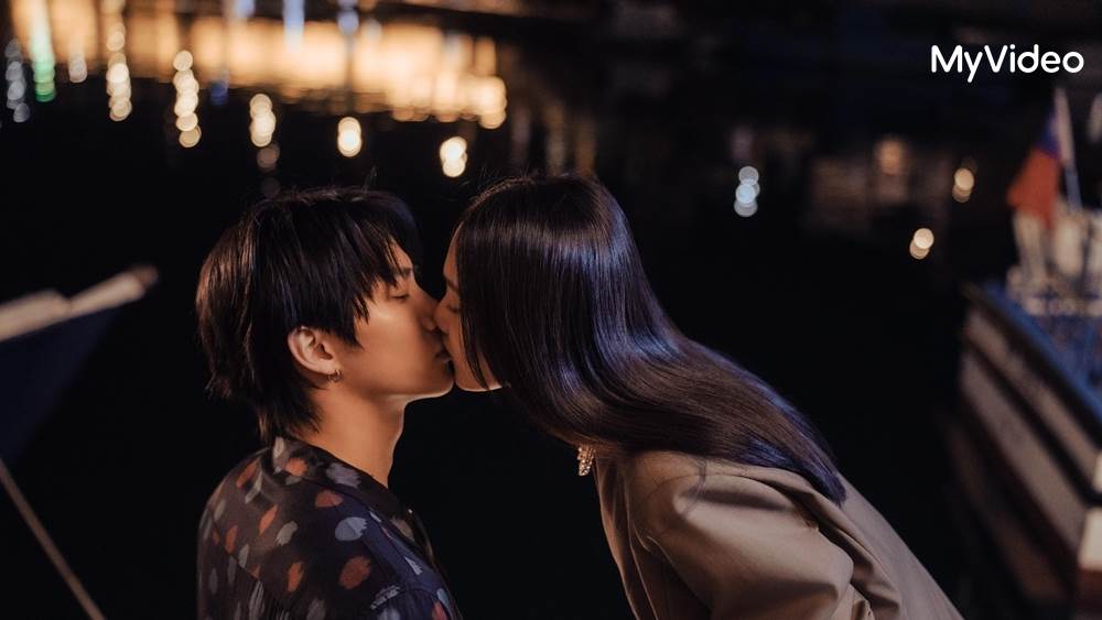 《人浮於愛》范少勳（左）與林映唯（右）接吻。（圖／公共電視、台灣大哥大MyVideo提供）