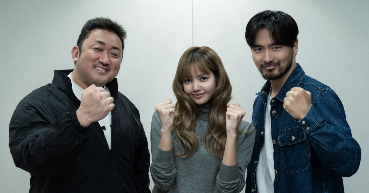 電影《TYGO》主演上排由左而右分別為：馬東石、Lisa與李陣郁。（圖／Netflix提供）