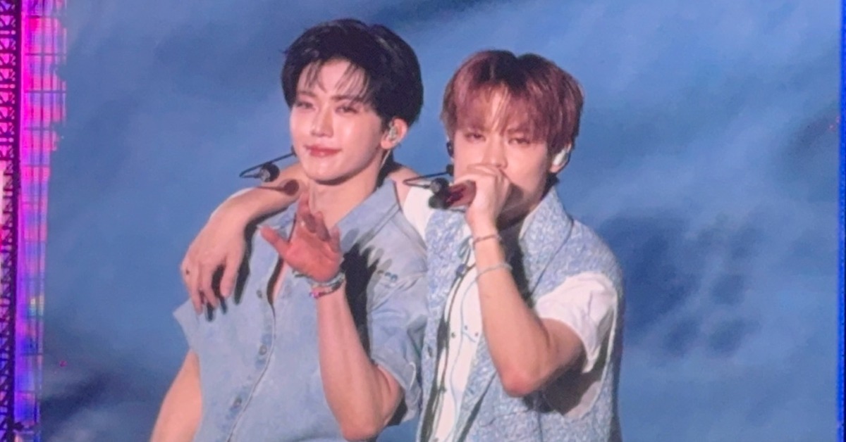韓國男團NCT DREAM成員渽民、辰樂。（圖／讀者提供）