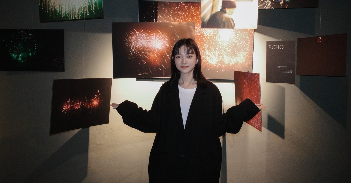 姚愛甯演而優則「攝」！斜槓斜槓當攝影師辦第三次個展《餘像 14.344》。（圖／邊走邊聽有限公司提供）