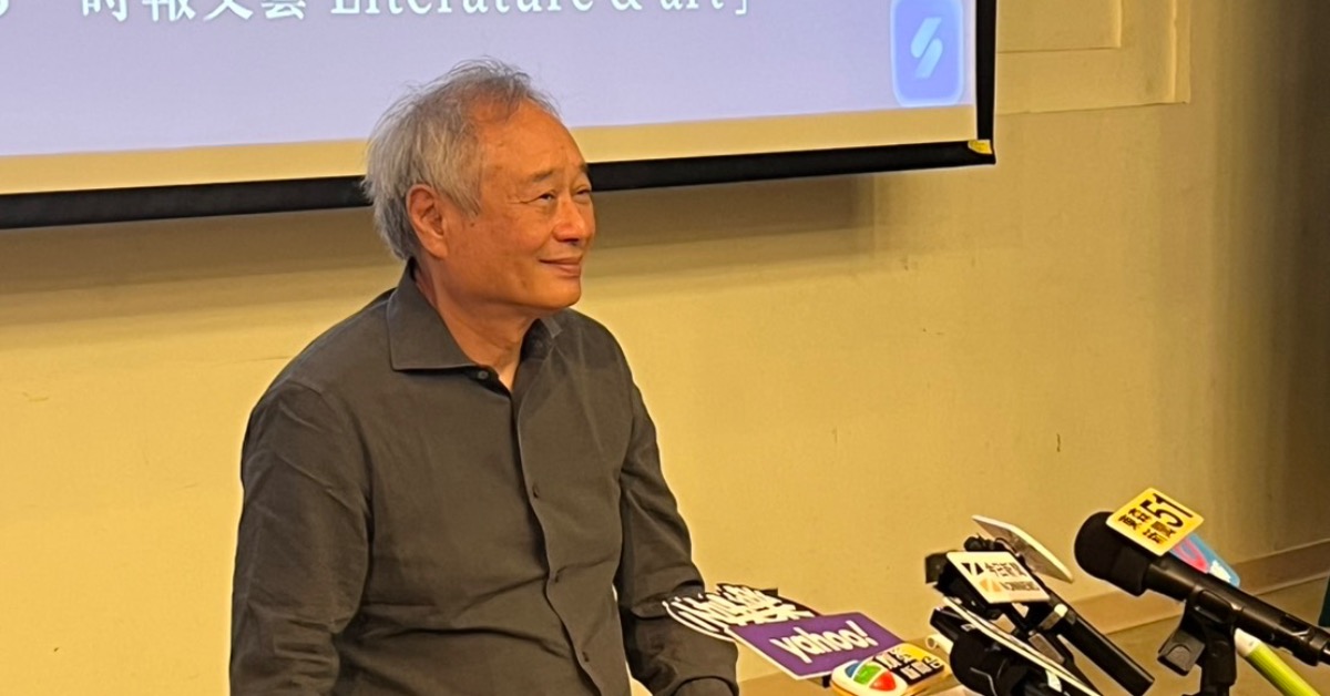 李安透露有2部作品正在籌備中。（圖／記者沈芳宇攝）