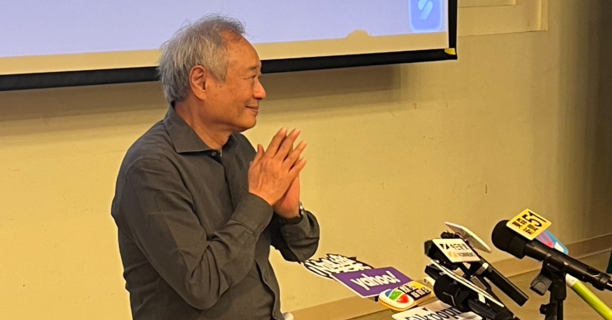 李安勉勵台灣新導演能夠創新。（圖／記者沈芳宇攝）