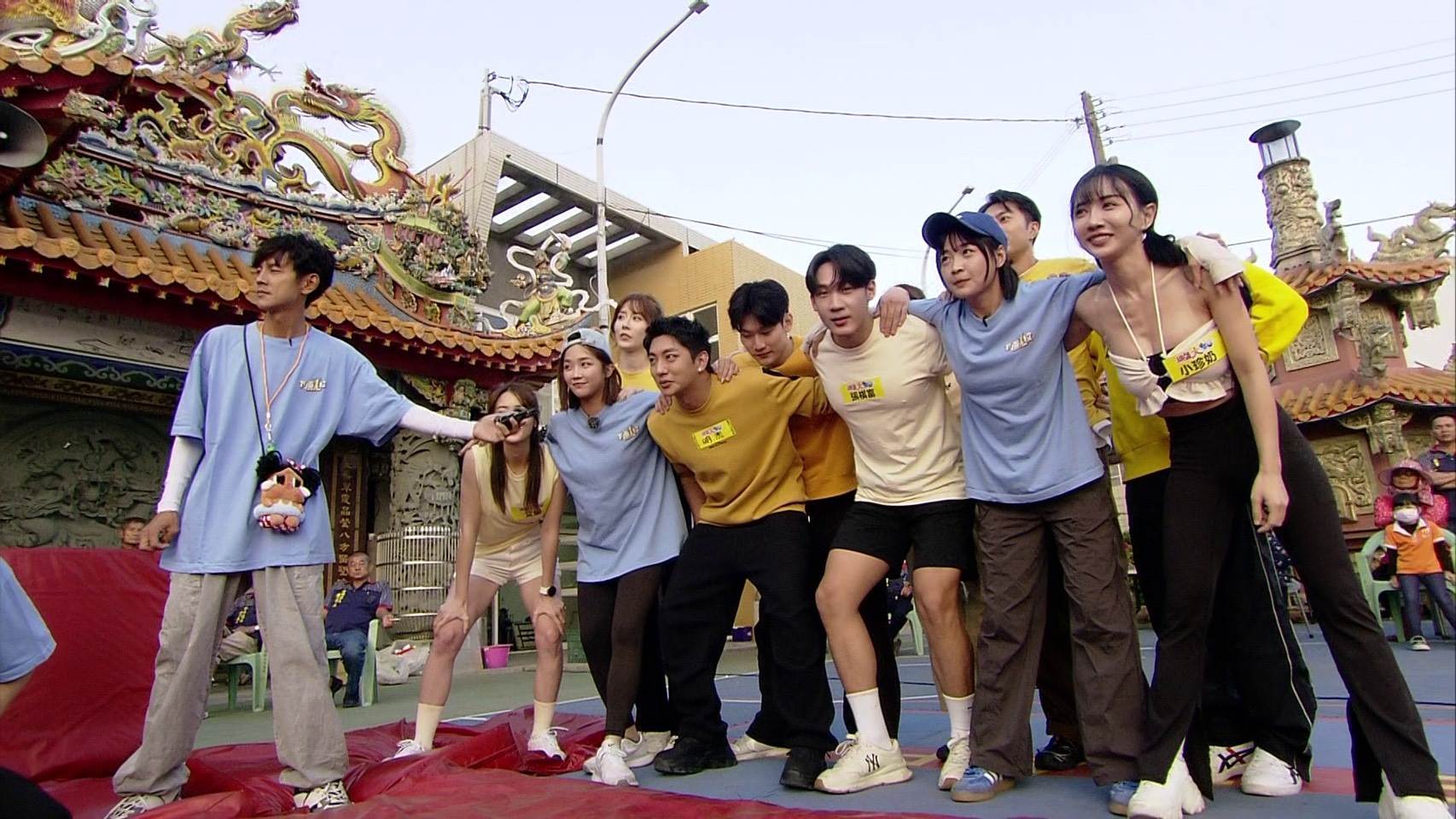 《綜藝大集合》前往雲林麥寮玩新遊戲。（圖／民視提供）