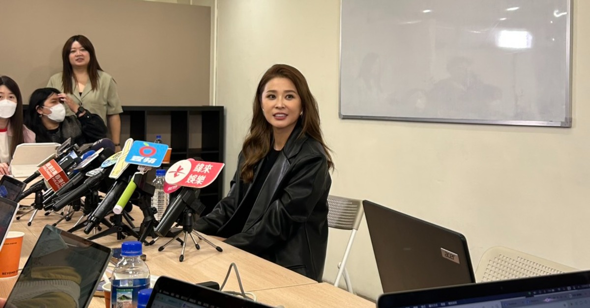 李燕宣布加入新公司。（圖／記者陳怡伶攝）