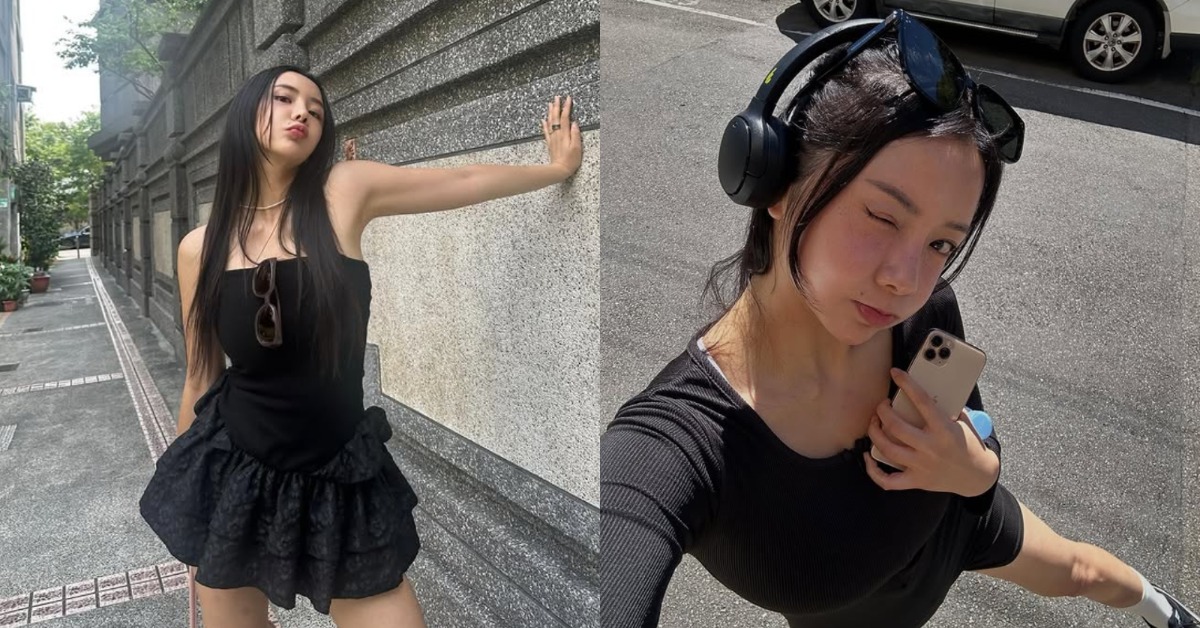 棒棒堂成員小煜（楊奇煜）前妻言言。（圖／翻攝自言言 IG）