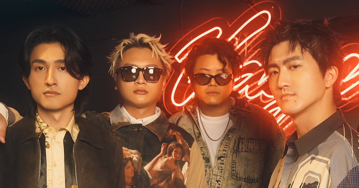 icyball冰球樂團由主唱王與鍵盤手蒙、貝斯手 Nelson、鼓手士捷組成。（圖／何樂音樂提供）